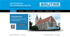 Desktop Screenshot of bautra-gmbh.de